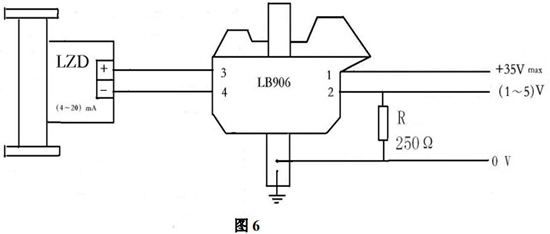 丙烯流量計(jì)本安防爆型接線圖