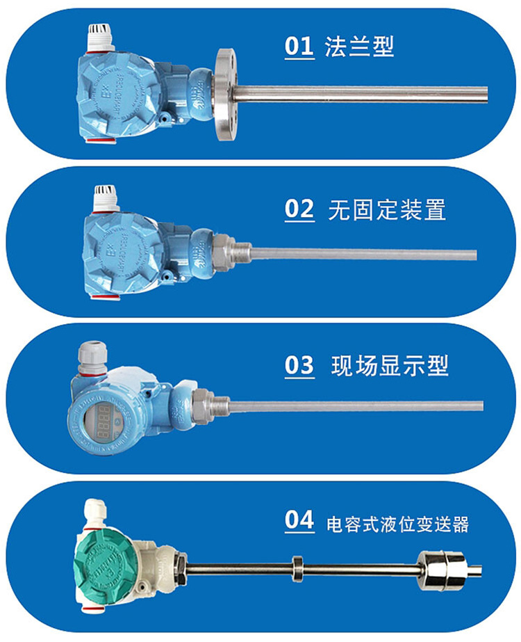 油罐浮球液位計(jì)分類圖